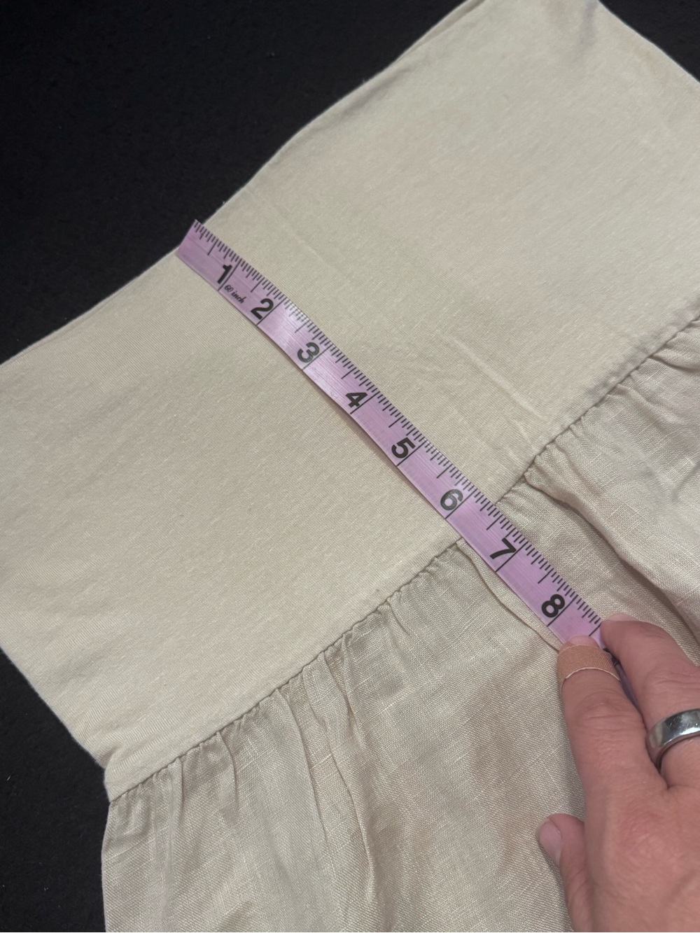 Calypso St. Barth linen maxi skirt - Picture 8 of 9
